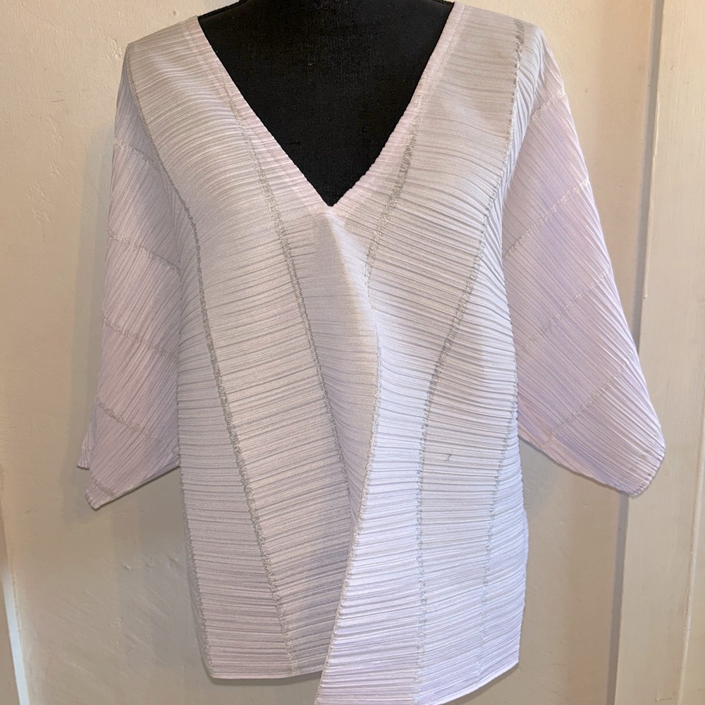 Issey Miyake Lavender top. One size